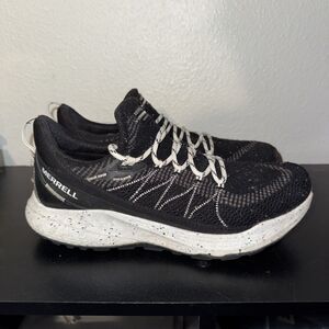 Merrell Womens Bravada 2 Hiking Shoes Breathable Black White - Size 9